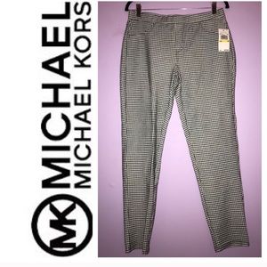 MICHAEL Michael Kors Houndstooth Ankle Length Jeggings